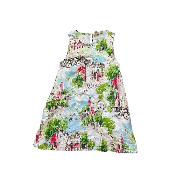Cynthia Rowley Linen Sleeveless Dress – Size L - Picture 1 of 5
